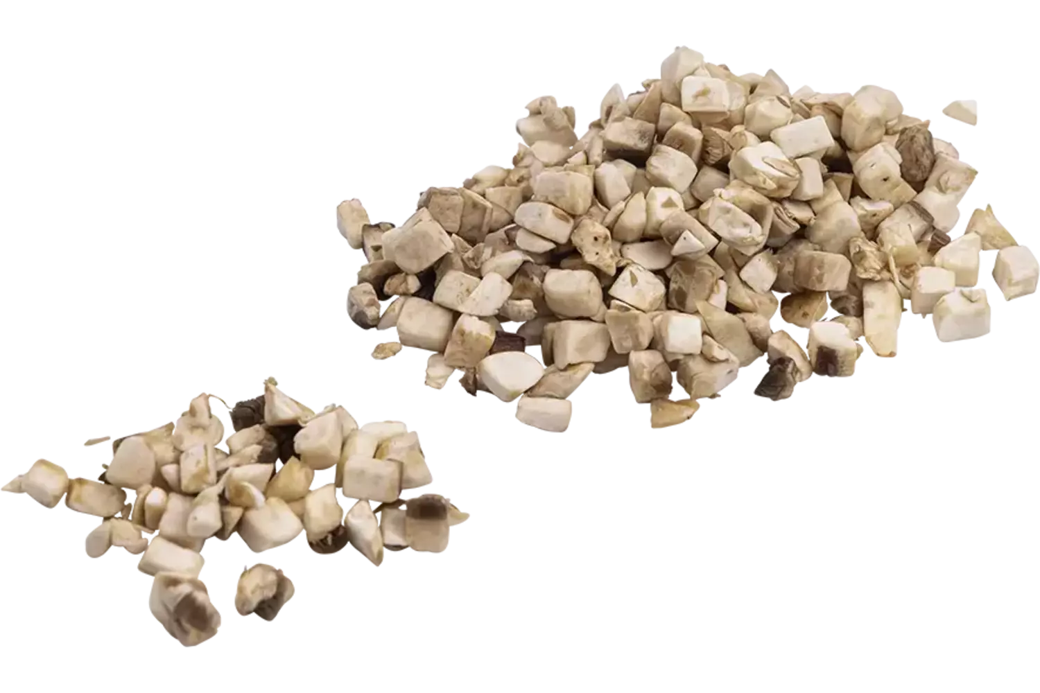 Champignons brunoise 5mm zak 1kg stuk